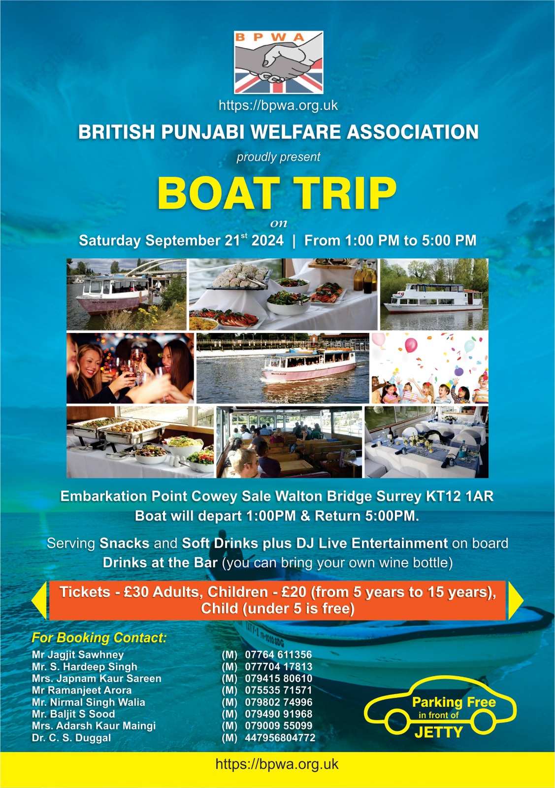 BPWA Boat Trip